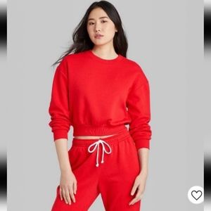 Wild fable - Women's Crewneck Sweatshirt - red Size M